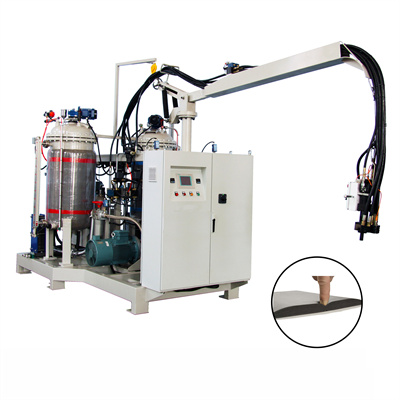 Internationaler Standard-Materialbehälter Automatische PU-Gießmaschine Niederdruck-Polyurethanschaum-Maschinerie